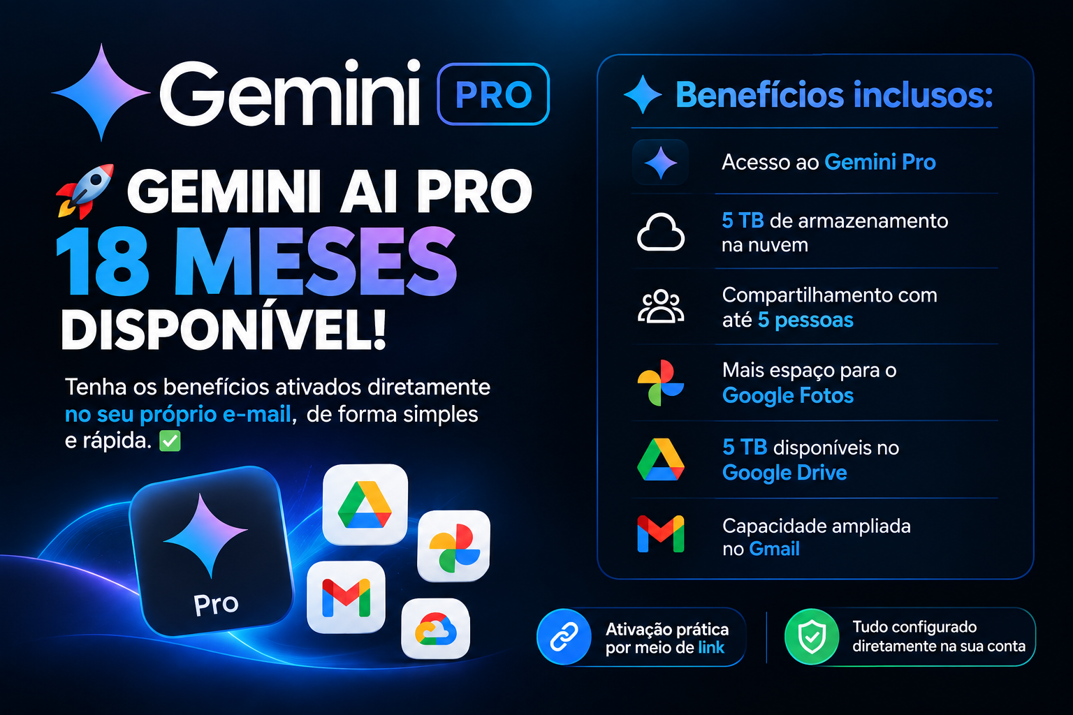 Gemini Ai Pro 18 meses